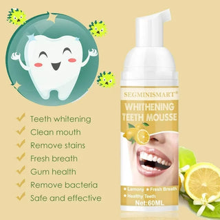 IGIA Total White Foam Toothpaste Lemon Flavored